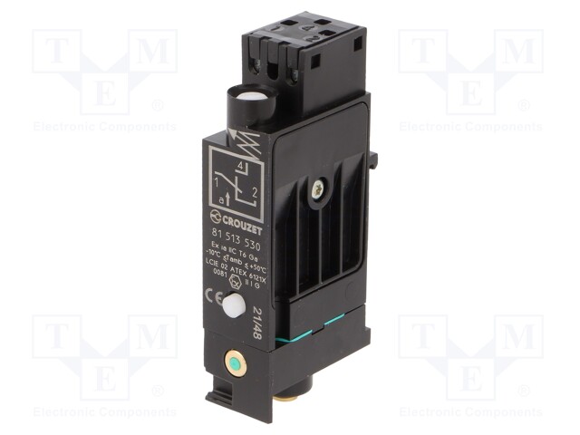 Pressure switch; Connection: stub pipes Ø4mm; Output conf: SPDT