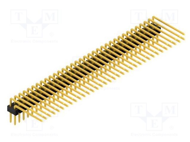Connector: pin strips; pin header; male; PIN: 68; 2.54mm; THT; 2x34