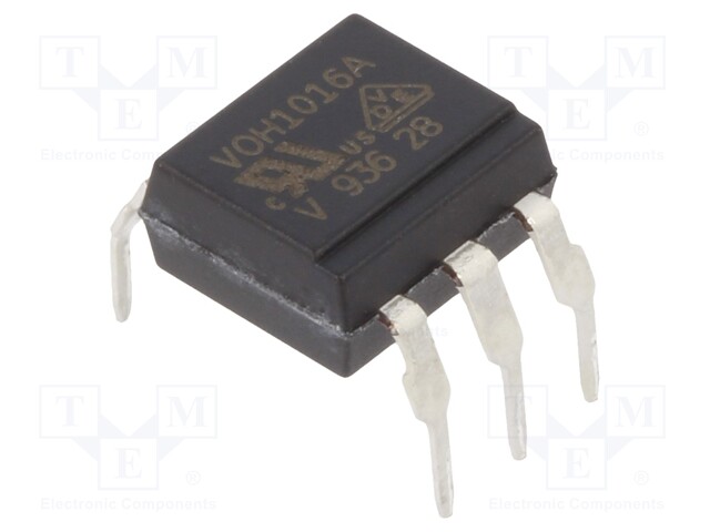 Optocoupler; THT; Channels: 1; Out: Schmitt trigger; 5kV; 10kV/μs