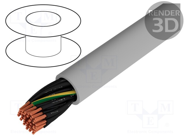 Wire; stranded; Cu; ÖLFLEX® CLASSIC 110; 41G0,75mm2; unshielded