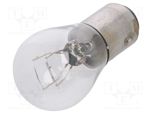 Filament lamp: automotive; BAZ15D; 12V; 21/4W; VISIONPRO; P21/4W