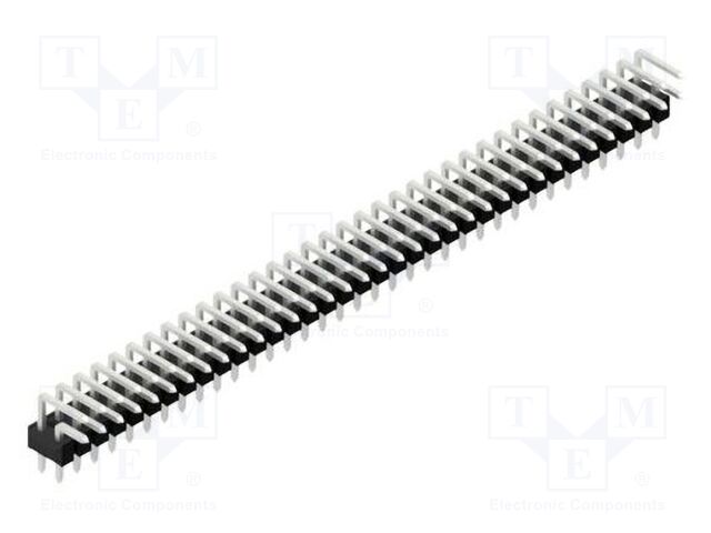 Connector: pin strips; pin header; male; PIN: 70; 2.54mm; THT; 2x35