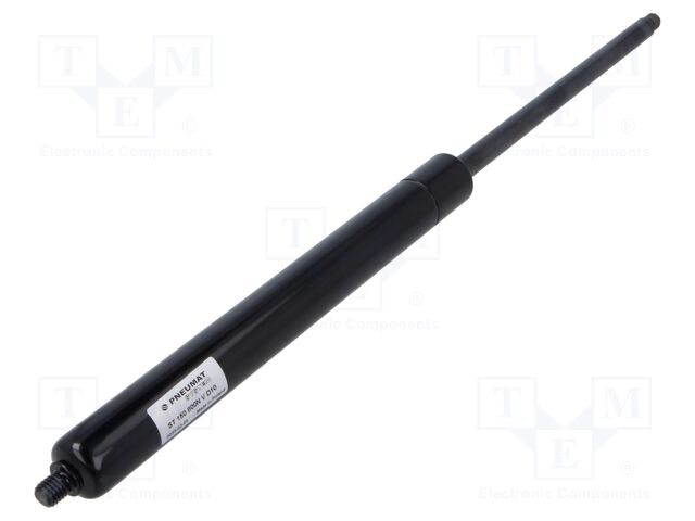 Gas spring; Thread: M8; E: 355mm; Øout: 21mm; Piston diam: 10mm; 800N
