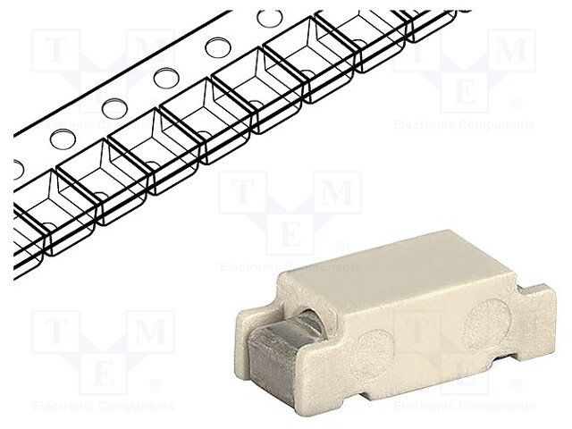 Fuse: fuse; time-lag; 2A; 250VAC; 250VDC; SMD; ceramic; 11x4,6x3,9mm
