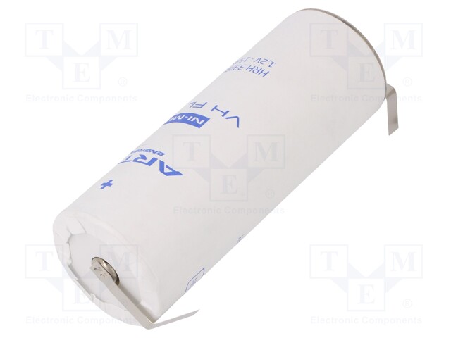 Re-battery: Ni-MH; F,HRH 33/91; 1.2V; 15300mAh; soldering lugs