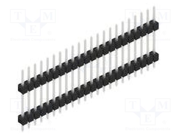 Connector: pin strips; pin header; male; PIN: 22; 2.54mm; THT; 1x22