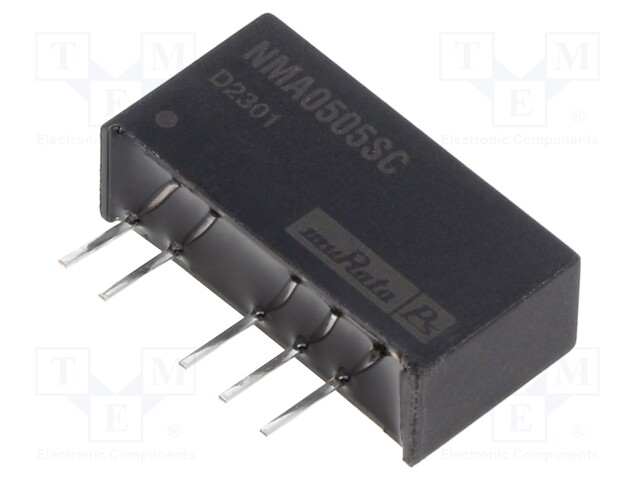 Converter: DC/DC; 1W; Uin: 4.5÷5.5V; Uout: 5VDC; Uout2: -5VDC; SIP