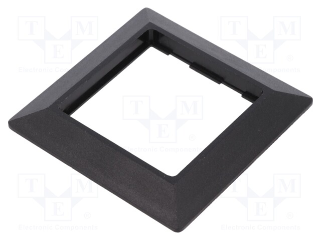 Bezel; Mounting: snap-fastener; LCP; 72x72mm