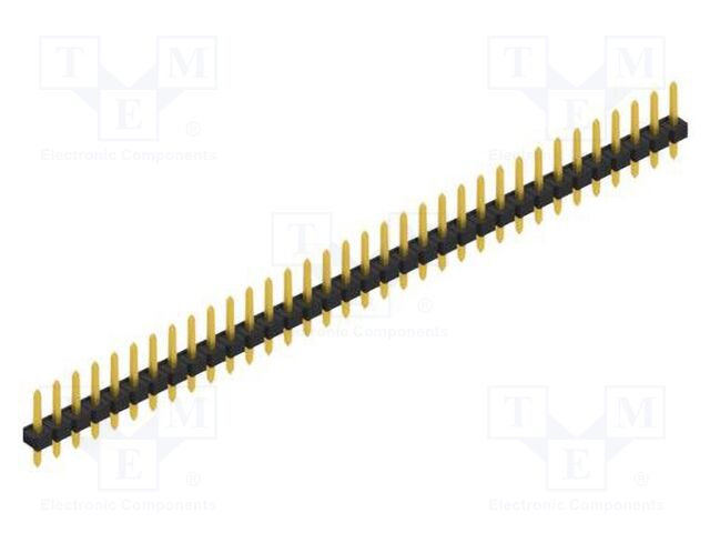 Connector: pin strips; pin header; male; PIN: 34; 2.54mm; THT; 1x34