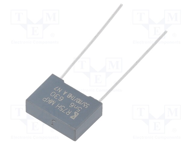 Capacitor: polypropylene; 5.6nF; 10mm; ±5%; 13x4x9mm; -55÷105°C