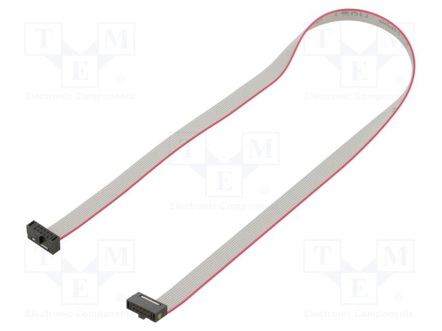 Ribbon cable with IDC connectors; Tape ph: 0.64mm; 299.72mm