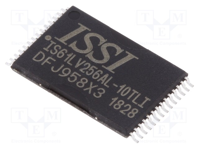 SRAM memory; SRAM; 32kx8bit; 3.3V; 10ns; TSOP28; parallel; -40÷85°C