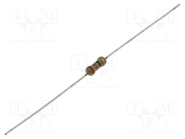 Resistor: carbon film; THT; 3.9Ω; 500mW; ±5%; Ø2.3x6mm; axial