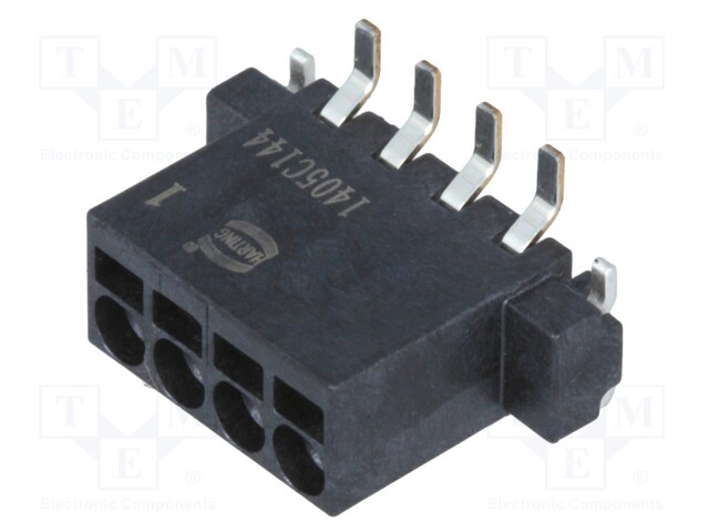Connector: wire-board; female; PIN: 4; 2.54mm; Series: har-flexicon