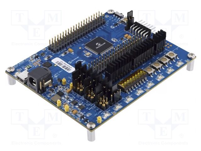 Dev.kit: Microchip; pin header,USB,supply; GPIO,UART,USB