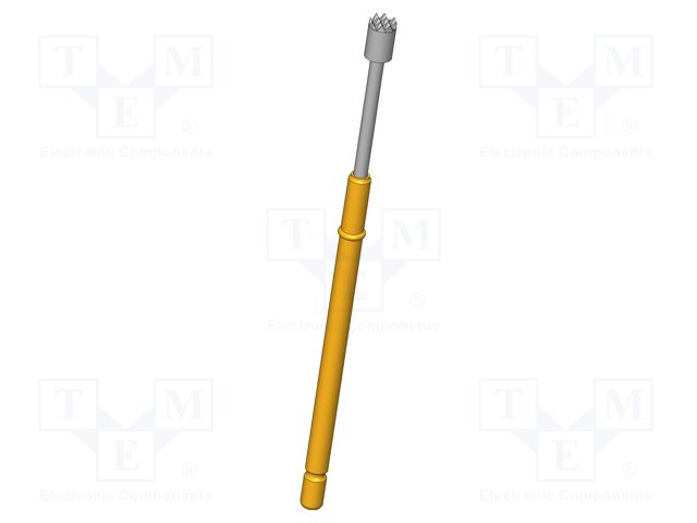 Test needle; Operational spring compression: 8mm; 5A; Ø: 2mm; 1.5N