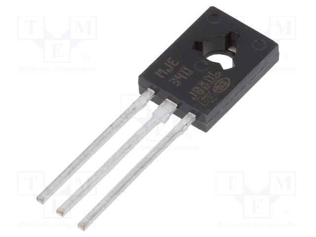 Transistor: NPN; bipolar; 300V; 0.5A; 20.8W; SOT32