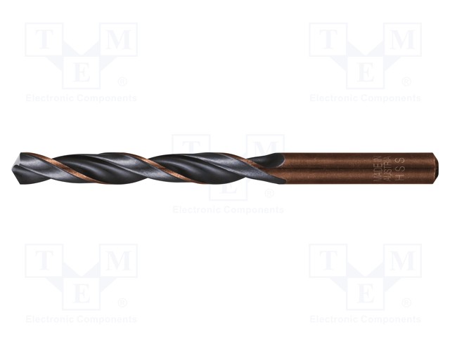 Drill bit; for metal; Ø: 13/64",5,16mm; L: 86mm; HSS