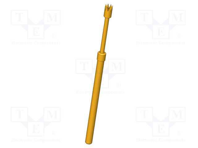 Test needle; Operational spring compression: 8mm; 5A; Ø: 1.8mm
