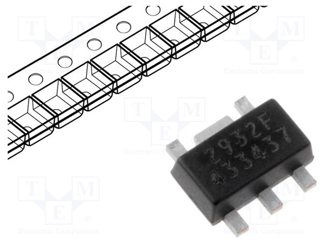 Driver; LED controller; 1.5A; Channels: 1; 5÷33V; SOT89-5