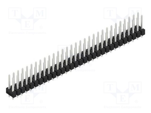 Connector: pin strips; pin header; male; PIN: 60; 2.54mm; THT; 2x30