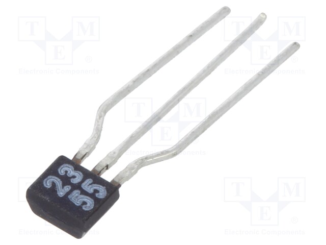 Transistor: NPN; bipolar; BRT; 50V; 0.1A; 0.3W; TO92; R1: 10kΩ