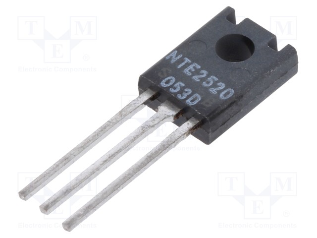 Transistor: PNP; bipolar; 160V; 1.5A; 10W; TO126