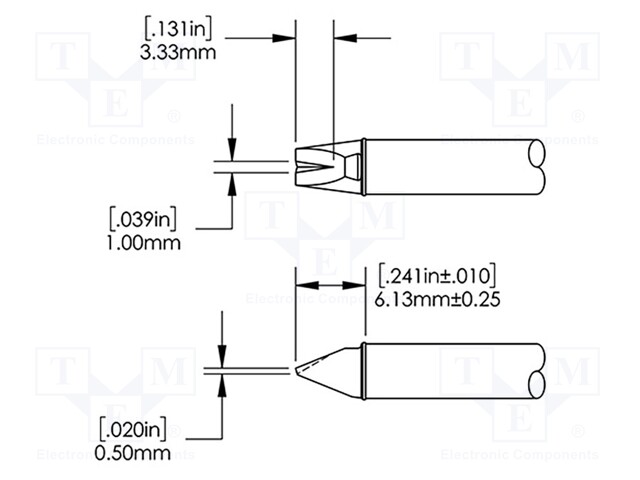 Tip; special; 3.2mm; 302°C; for soldering station
