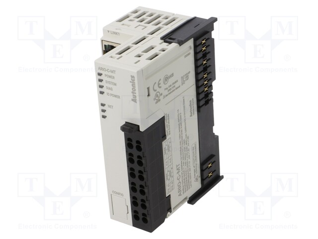 Converter; 24VDC; RJ45 x2; IP20; Modbus TCP; 52.4x100x70mm; ARIO