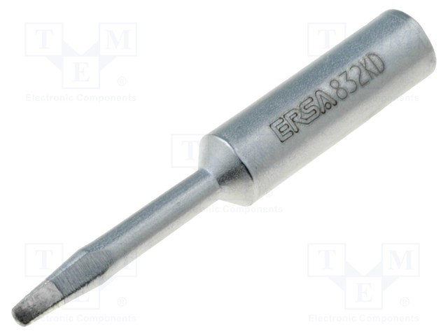 Tip; chisel,elongated; 2.2mm; for soldering station; ERSA-RDS80