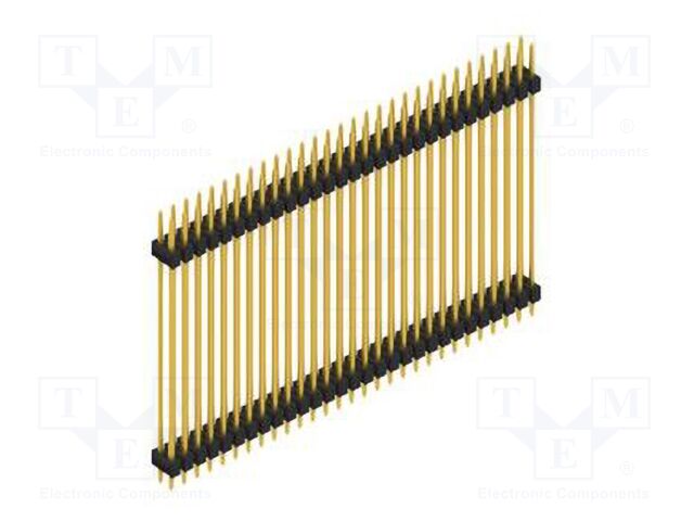 Connector: pin strips; pin header; male; PIN: 58; 2.54mm; THT; 2x29