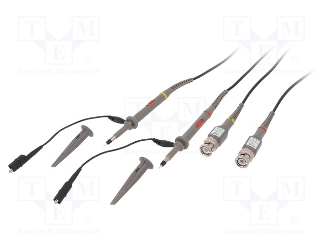 Oscilloscope probe; Band: ≤100MHz; Attenuator: 10: 1/1: 1; BNC plug