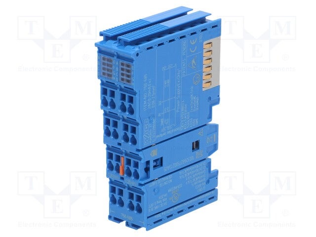 Module: analog output; OUT: 2; OUT 1: 0÷20mA,analogue; IP20; DIN