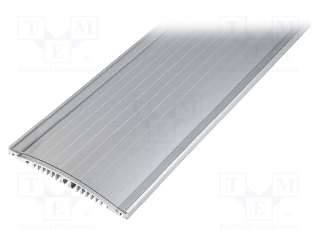 Profiles for LED modules; mat; surface; 2m; aluminium