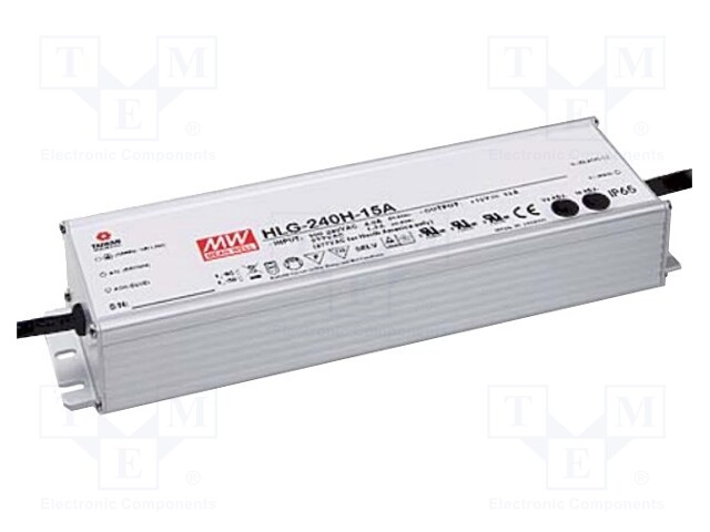Power supply: switched-mode; LED; 241.2W; 36VDC; 33.5÷38.5VDC