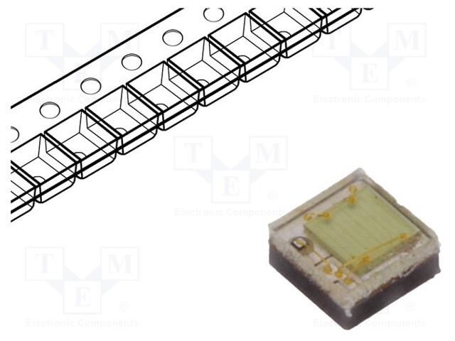 LED; green; 80÷94lm; 160°; λd: 515-535nm; 350mA; 2.85÷3.6V