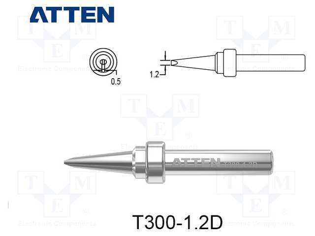 Tip; chisel; 1.2mm; for  soldering iron; SP-H090,ST-9003D