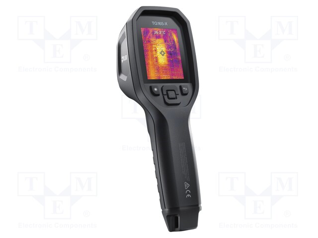 Spot thermal camera; LCD 2,4" (320x240),color; -25÷300°C