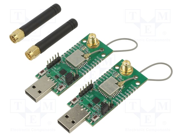 Dev.kit: LoRA; UART,USB; SMA,USB; prototype board
