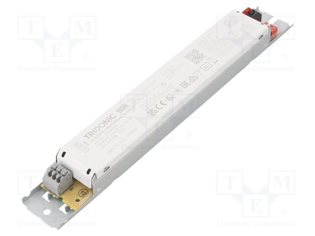 Power supply: switched-mode; LED; 65W; 90÷210VDC; 200÷350mA; IP20