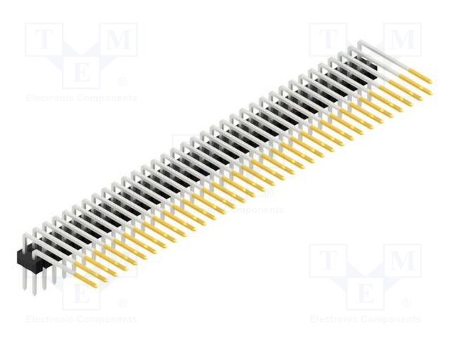 Connector: pin strips; pin header; male; PIN: 70; 2.54mm; THT; 2x35