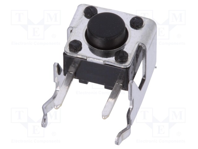 Microswitch TACT; SPST; Pos: 2; 0.05A/12VDC; THT; 1N; 6x6x3.5mm