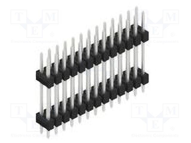Connector: pin strips; pin header; male; PIN: 26; 2.54mm; THT; 2x13