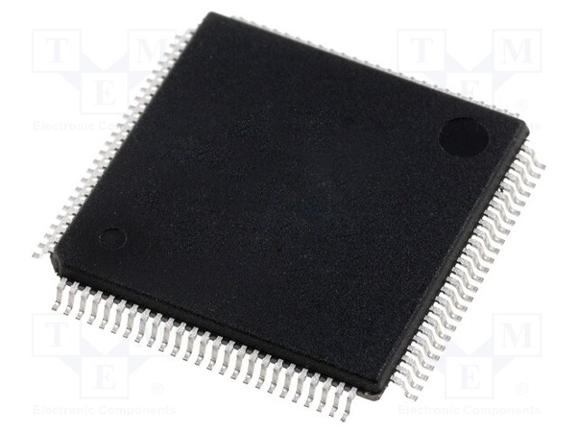 ARM microcontroller; Flash: 128kB; RAM: 16kB; 32MHz; QFP100; PWM: 3