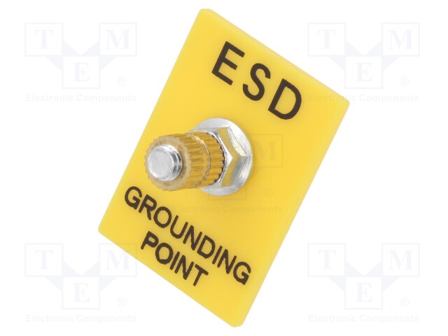 Earthing plug; ESD; 0Ω