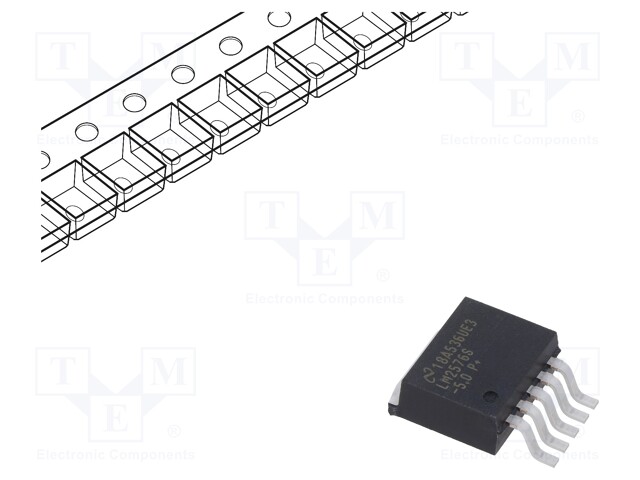 IC: PMIC; DC/DC converter; Uin: 4÷40V; Uout: 5V; TO263-5; buck