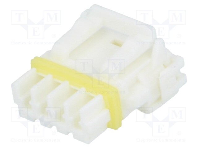 Connector: wire-wire; Mizu-P25; plug; female; PIN: 4; IP67; 3A; 2.5mm