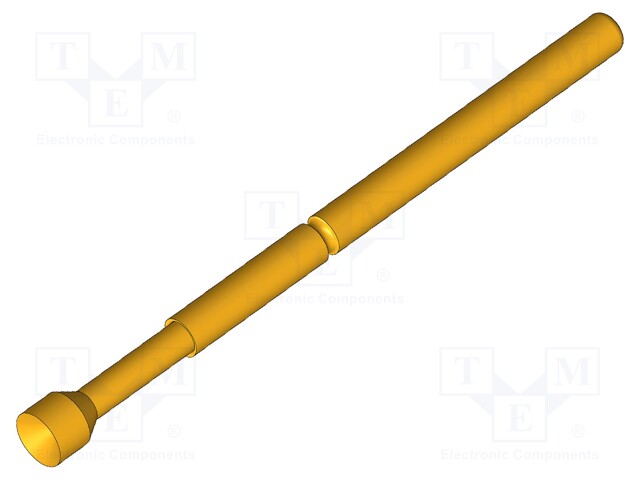 Test needle; Operational spring compression: 2.7mm; 8A; Ø: 1.91mm