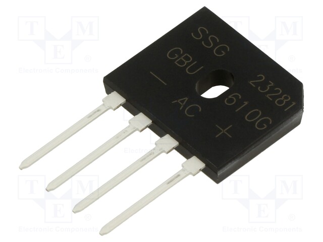 Bridge rectifier: single-phase