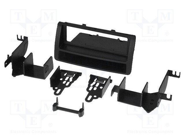 Radio mounting frame; Toyota; 1 DIN; black